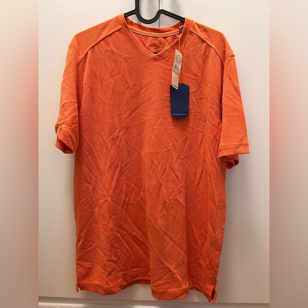 NWT Tommy Bahama V Shirt [S | Orange]